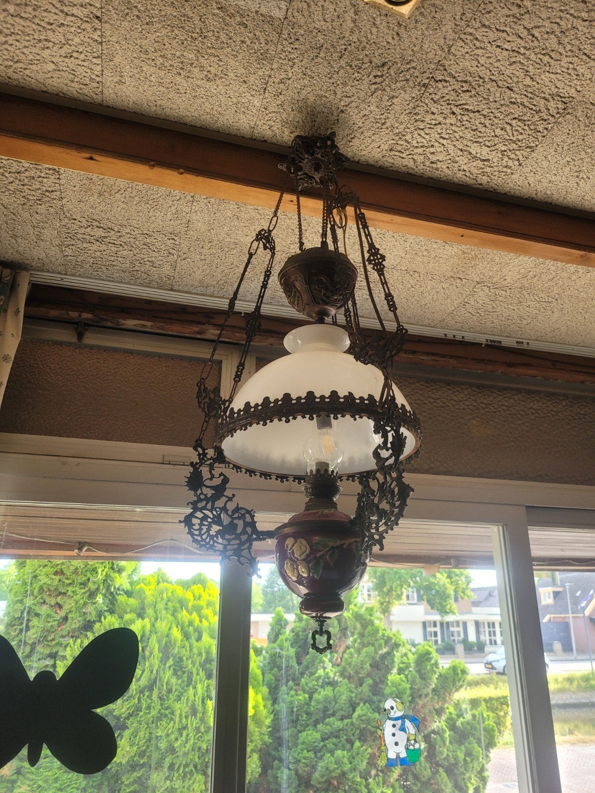 Hanglamp, Ophalen