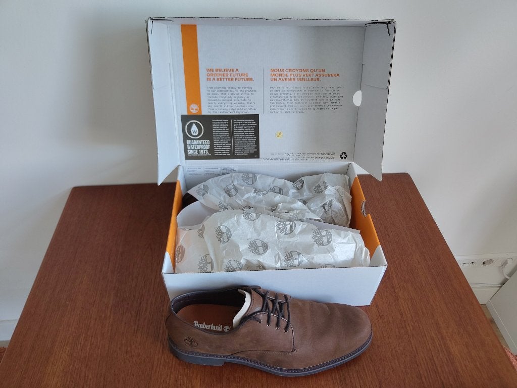 Timberland Stormbucks waterdichte schoen, donkerbruin, 47,5, Bruin, Timberland, Nieuw, Ophalen of Verzenden