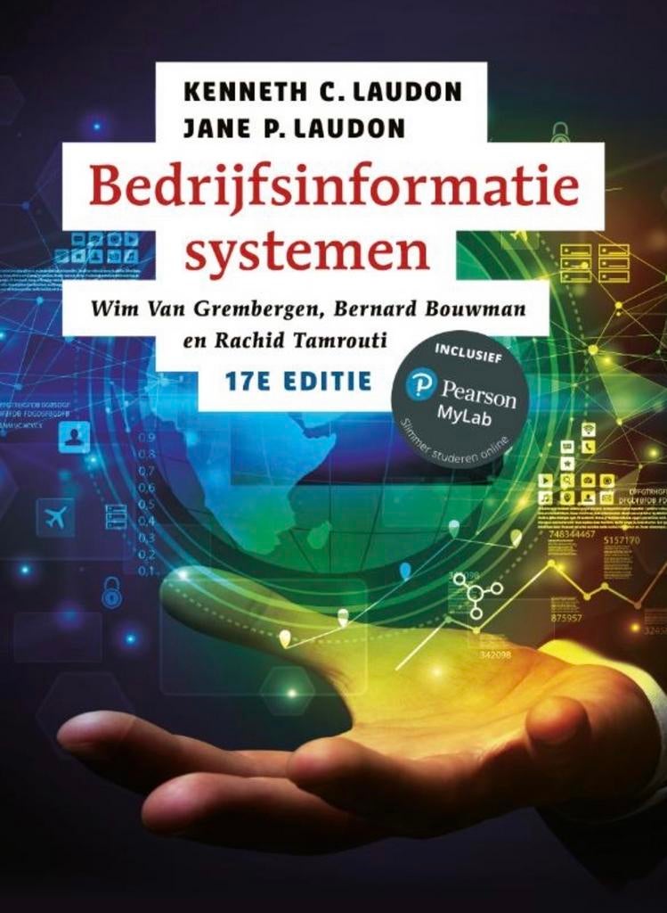 Bedrijfsinformatiesystemen 17e editie - Kenneth C. Laudon, Ophalen of Verzenden, Nieuw, Accountancy en Administratie