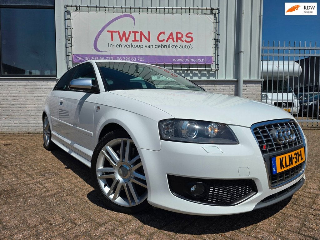 Audi S3 2.0 TFSI quattro Ambition Pro Line 265PK, Auto's, Audi, S3, Gebruikt, Zwart, 4 cilinders