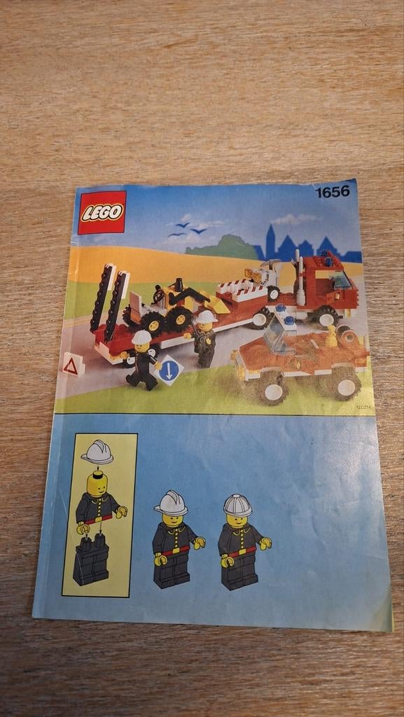 LEGO City Sleepwagen met Jeep en Minifiguur (Set 1656), Compleet, Lego, Ophalen of Verzenden, Complete set