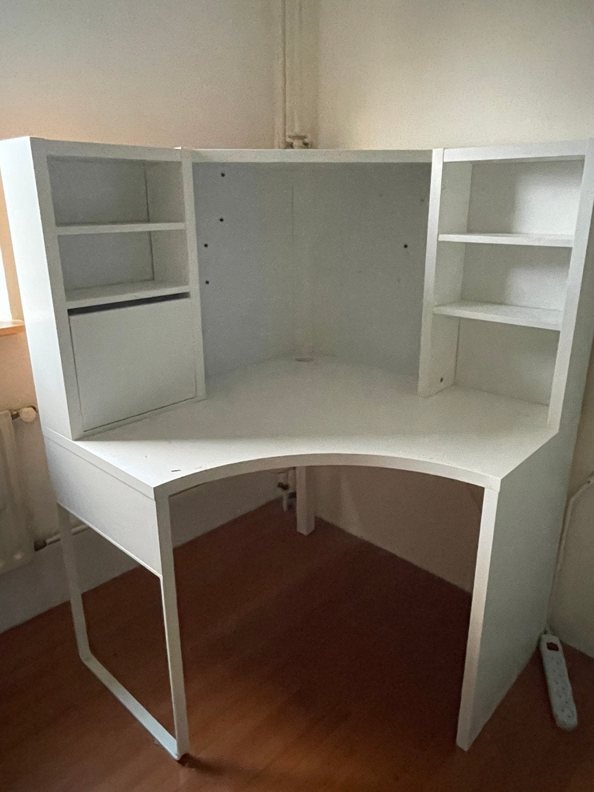 Ikea Micke hoekbureau, Huis en Inrichting, Bureaus, Ophalen, Gebruikt, IKEA, Hoekbureau