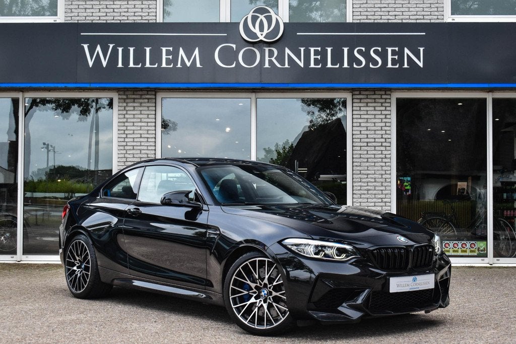 BMW 2-serie Coupé M2 DCT Competition 410PK Elc. Stoelen Cam, Auto's, BMW, Automaat, Achterwielaandrijving, 4 stoelen, Zwart