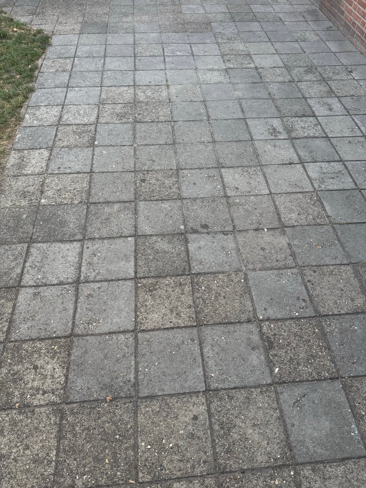 Gebruikte tegels 30x30x4 cm  +/-50m2, kleine partij mogelijk, Tuin en Terras, Ophalen, Gebruikt, 10 m² of meer, Beton