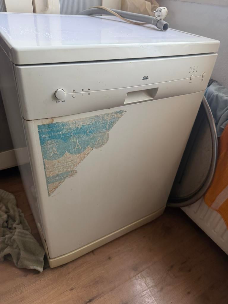 ETNA vrijstaande vaatwasser EVW, Gebruikt, Minder dan 10 liter, Ophalen of Verzenden, Energieklasse A of zuiniger