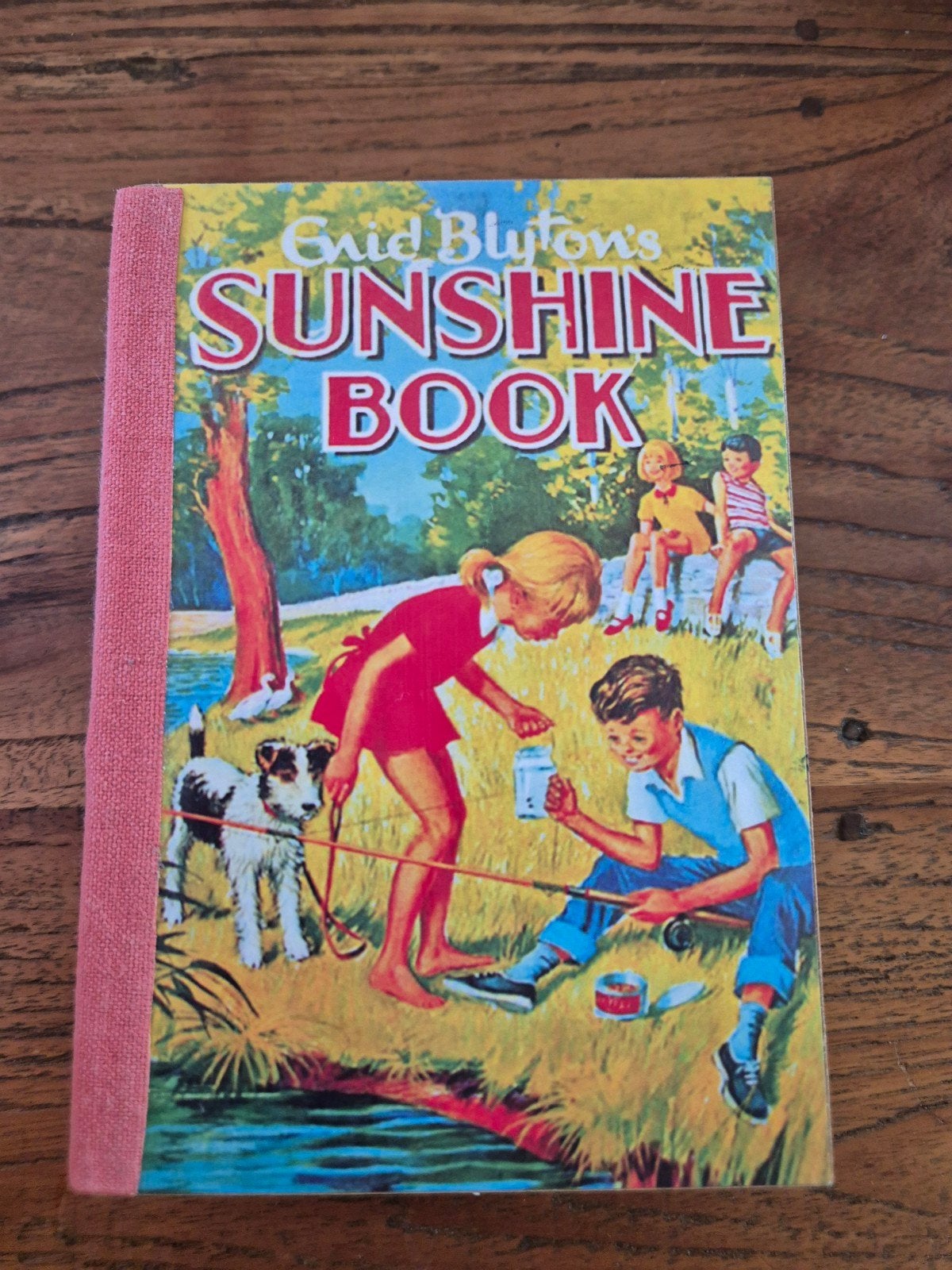 Houten opbergboek / boekendoos – Enid Blyton's Sunshine Book, Ophalen of Verzenden