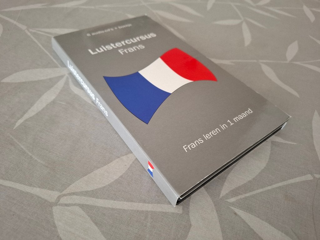 Luistercursus FRANS (Compleet op 6 CD’s) - MET boekje, Boeken, Ophalen of Verzenden, Zo goed als nieuw, Non-fictie