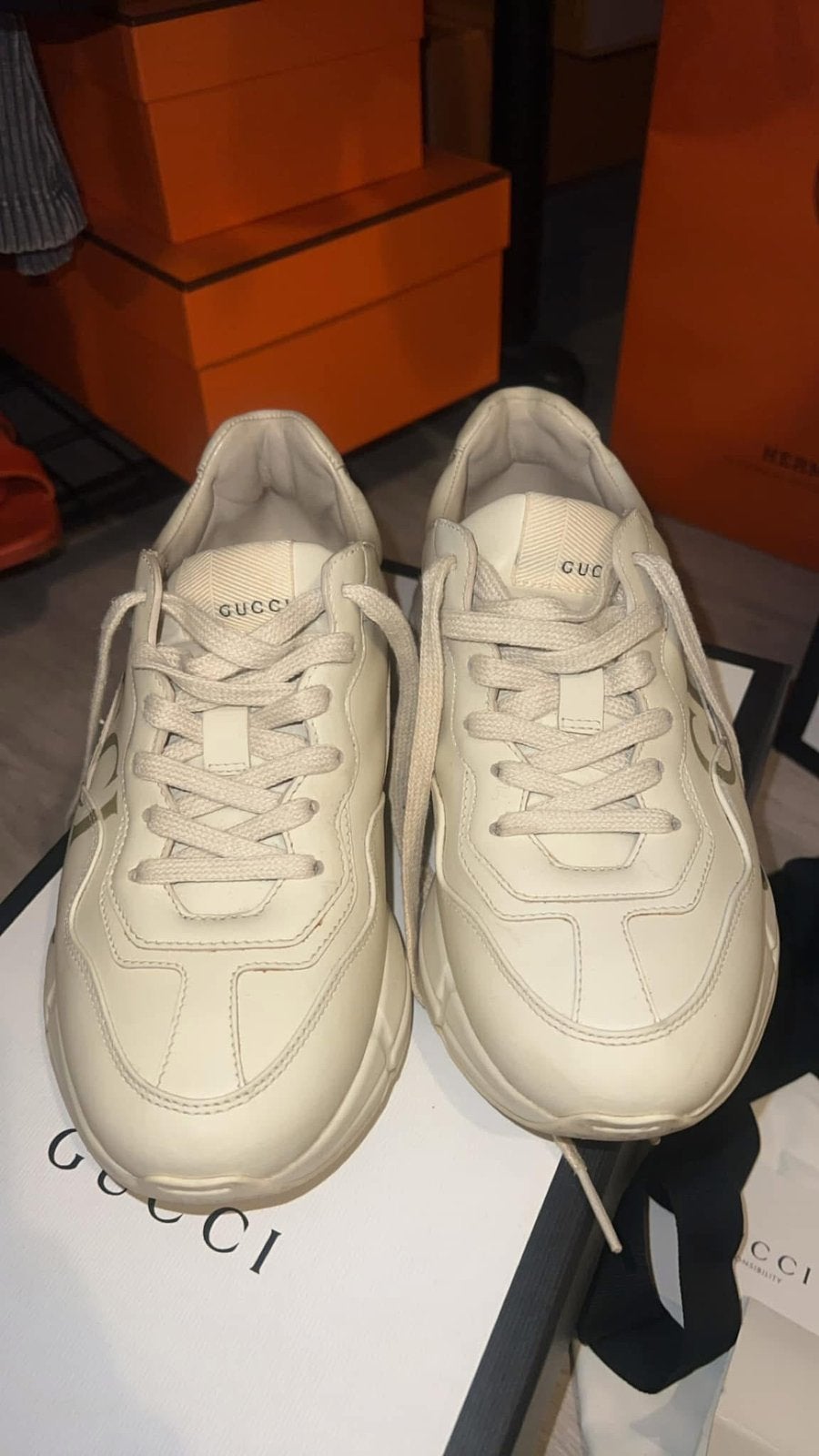 Gucci sneakers, Ophalen of Verzenden, Zo goed als nieuw, Maat 36 (S)