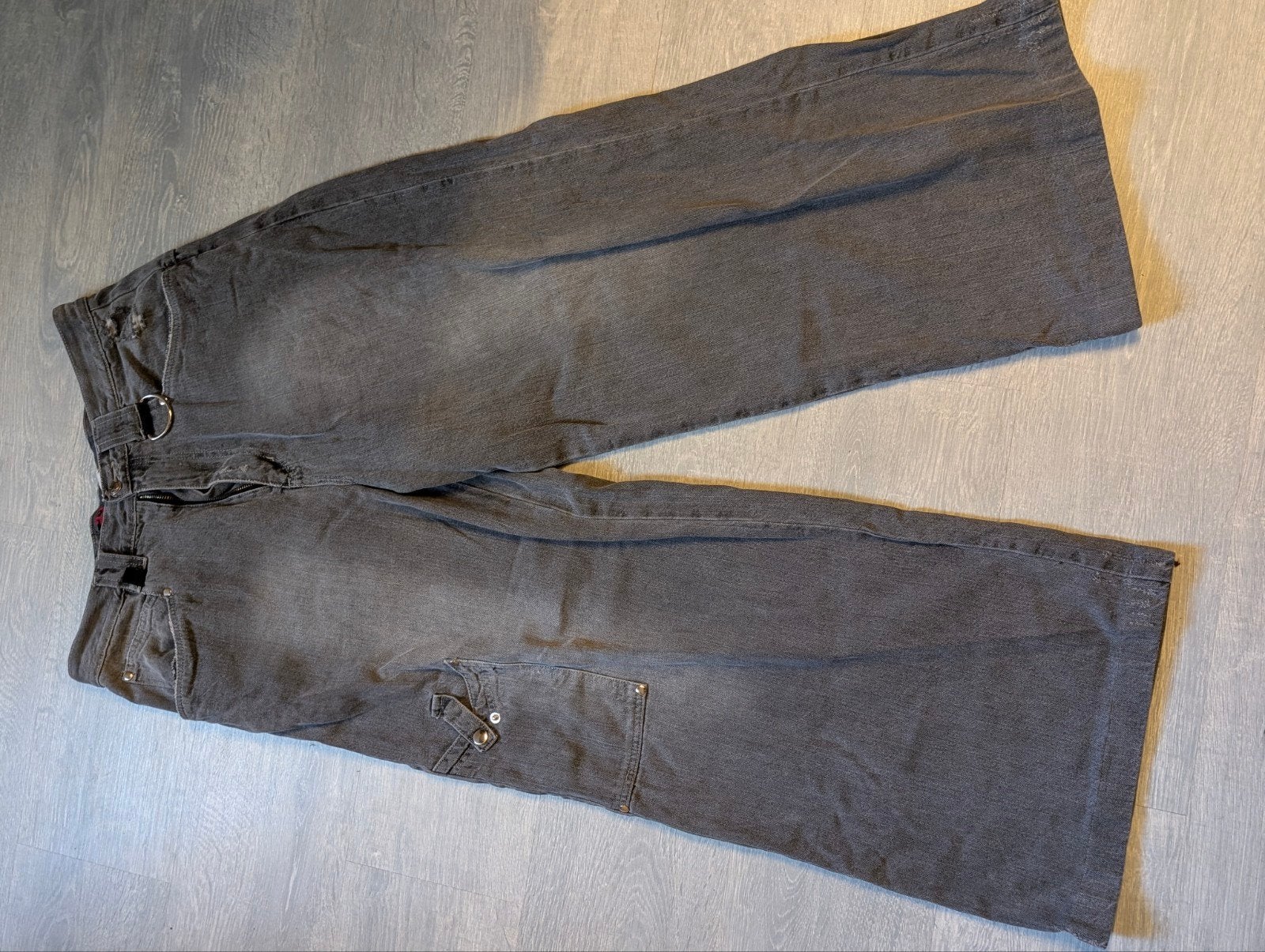 VINTAGE Stuka jeans maat 32/32 - Grijs, Overige maten, Ophalen of Verzenden, Grijs, Gedragen