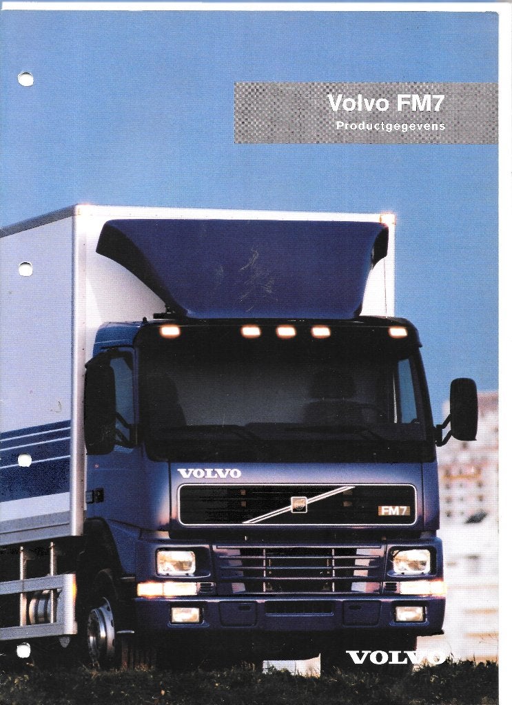 VOLVO FM7 / FM10 / FM12,  1998, Ophalen of Verzenden, Zo goed als nieuw, Volvo