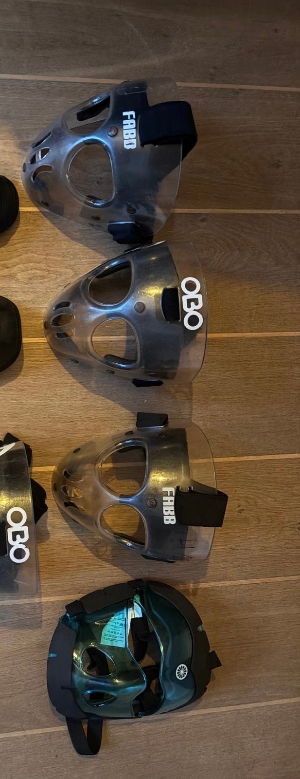 Hockey keepersmaskers - OBO en Fabb, Sport en Fitness, Hockey, Ophalen of Verzenden, Gebruikt, Overige typen