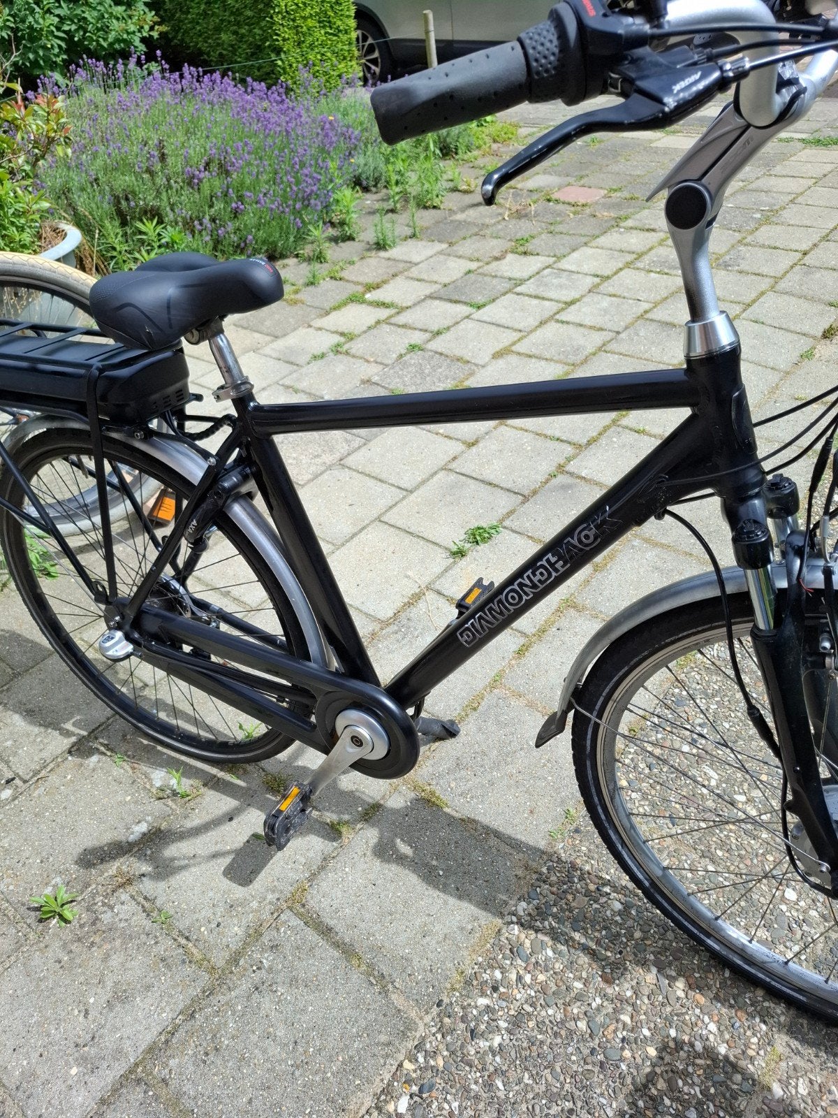 Diamondback elektrische fiets - Zwart, Fietsen en Brommers, Elektrische fietsen, Gebruikt, Overige merken, 51 tot 55 cm, 30 tot 50 km per accu