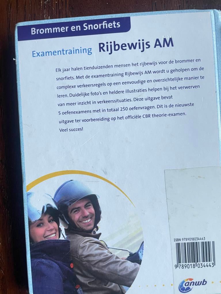 Examentraining Rijbewijs AM Brommer en Snorfiets, Ophalen of Verzenden, Gebruikt, Overige typen