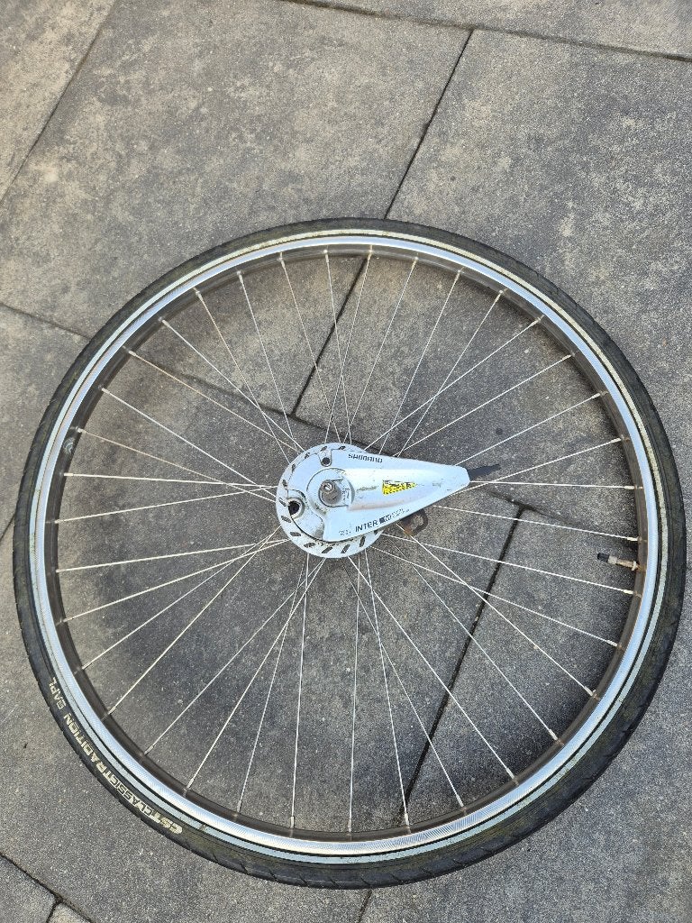 Voorwiel 28 * 1 1/2 / 22-635 28 inch rollerbrakes, Ophalen of Verzenden, Zo goed als nieuw, Wiel