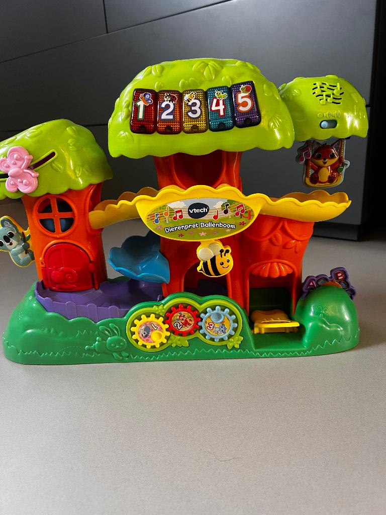 Vtech dierenpret ballenboom, Kinderen en Baby's, Speelgoed | Vtech, Ophalen of Verzenden, Gebruikt, 6 maanden tot 2 jaar