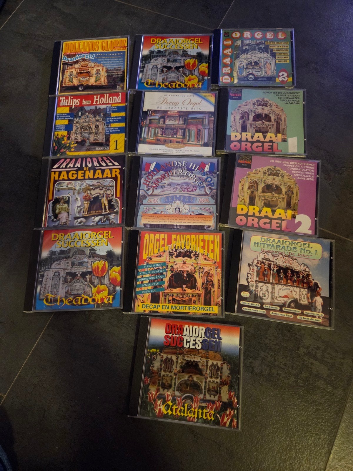 13 Draaiorgel CD's - Diverse Collectie, Ophalen, Gebruikt, Verzamelalbum, Inclusief doosje