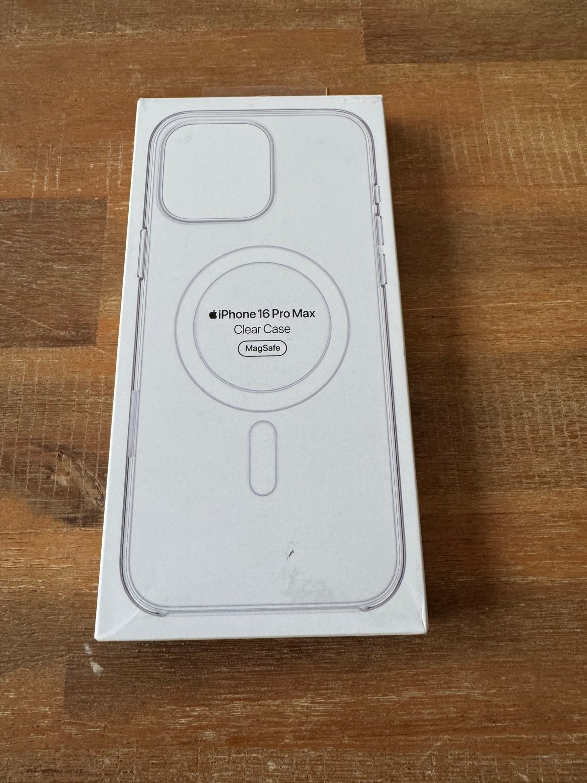Apple iPhone 16 Pro Max Clear Case - Nieuw (Open Doos), Kunststof, IPhone 16 Pro Max, MagSafe, Nieuw