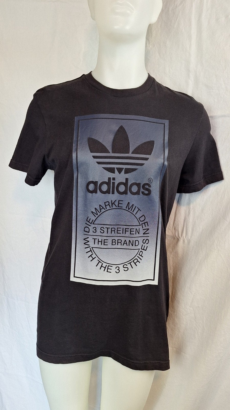 Nieuw staat - Heren Adidas T-shirt - Maat M, Maat 48/50 (M), Zwart, Ophalen of Verzenden, Zo goed als nieuw