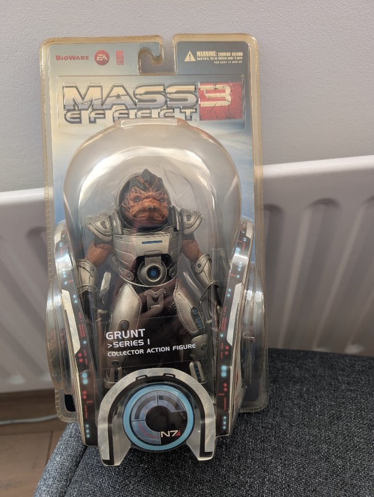 Grunt - Mass Effect 3 - N7 - Collector Action Figure, Ophalen of Verzenden, Nieuw