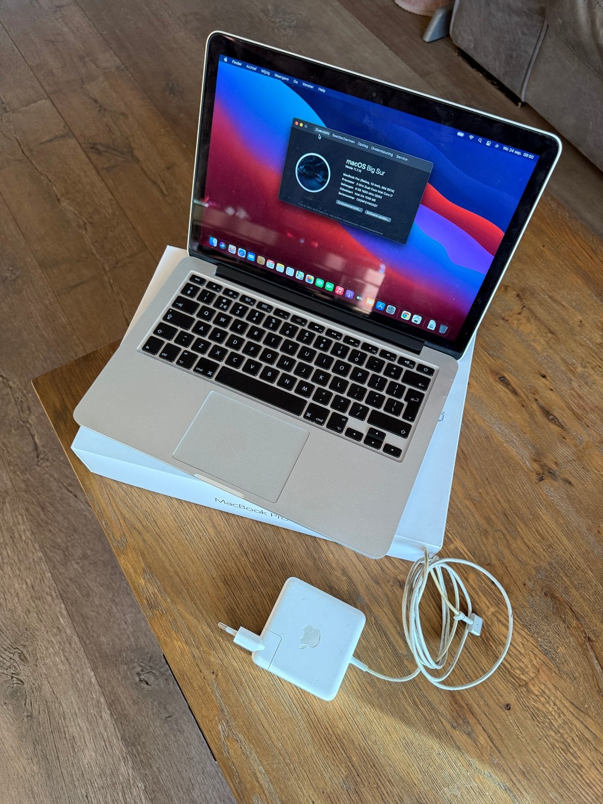 MacBook Pro Retina 13-inch (Mid 2014) - 8GB, 512GB - i7, Computers en Software, MacBook Pro, Qwerty, 8 GB, 13 inch