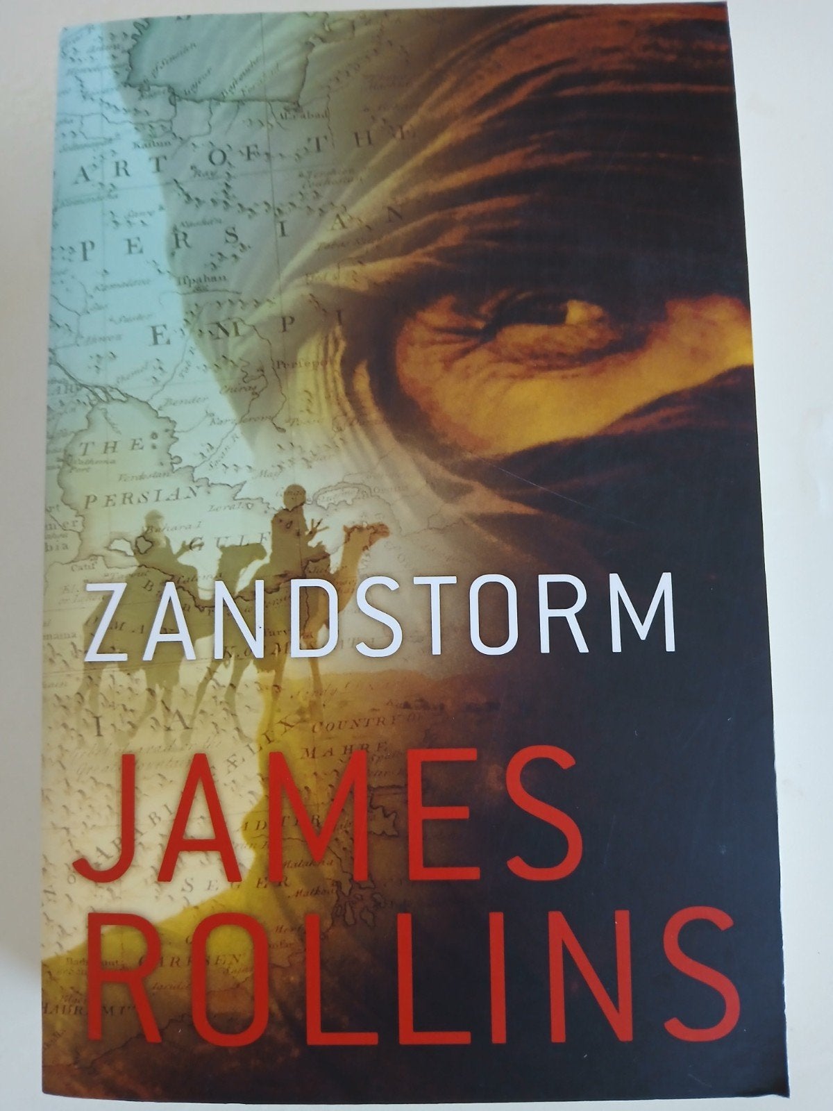 James Rollins - Zandstorm, Ophalen of Verzenden, Zo goed als nieuw, James Rollins