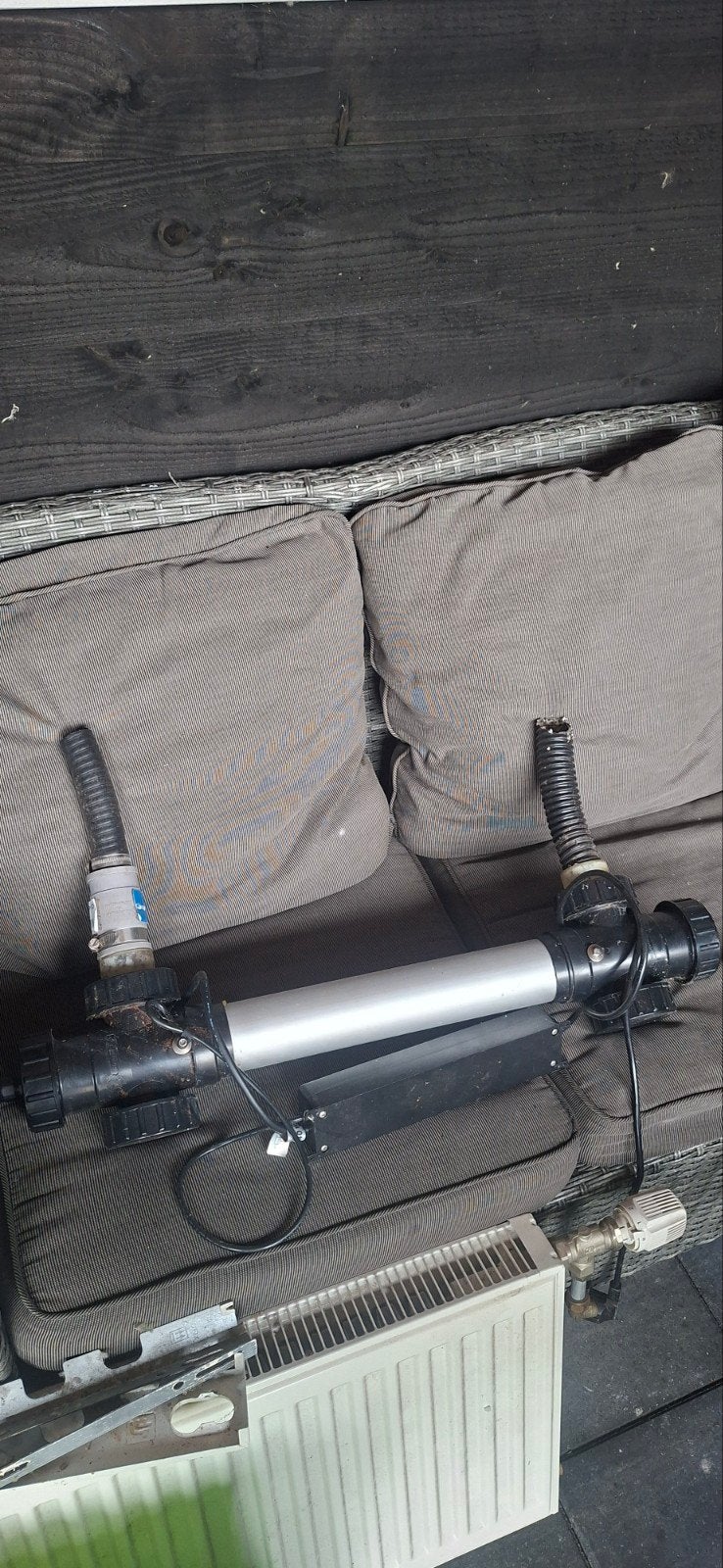 UV lamp vijver voor tussen pomp, Ophalen of Verzenden, Gebruikt