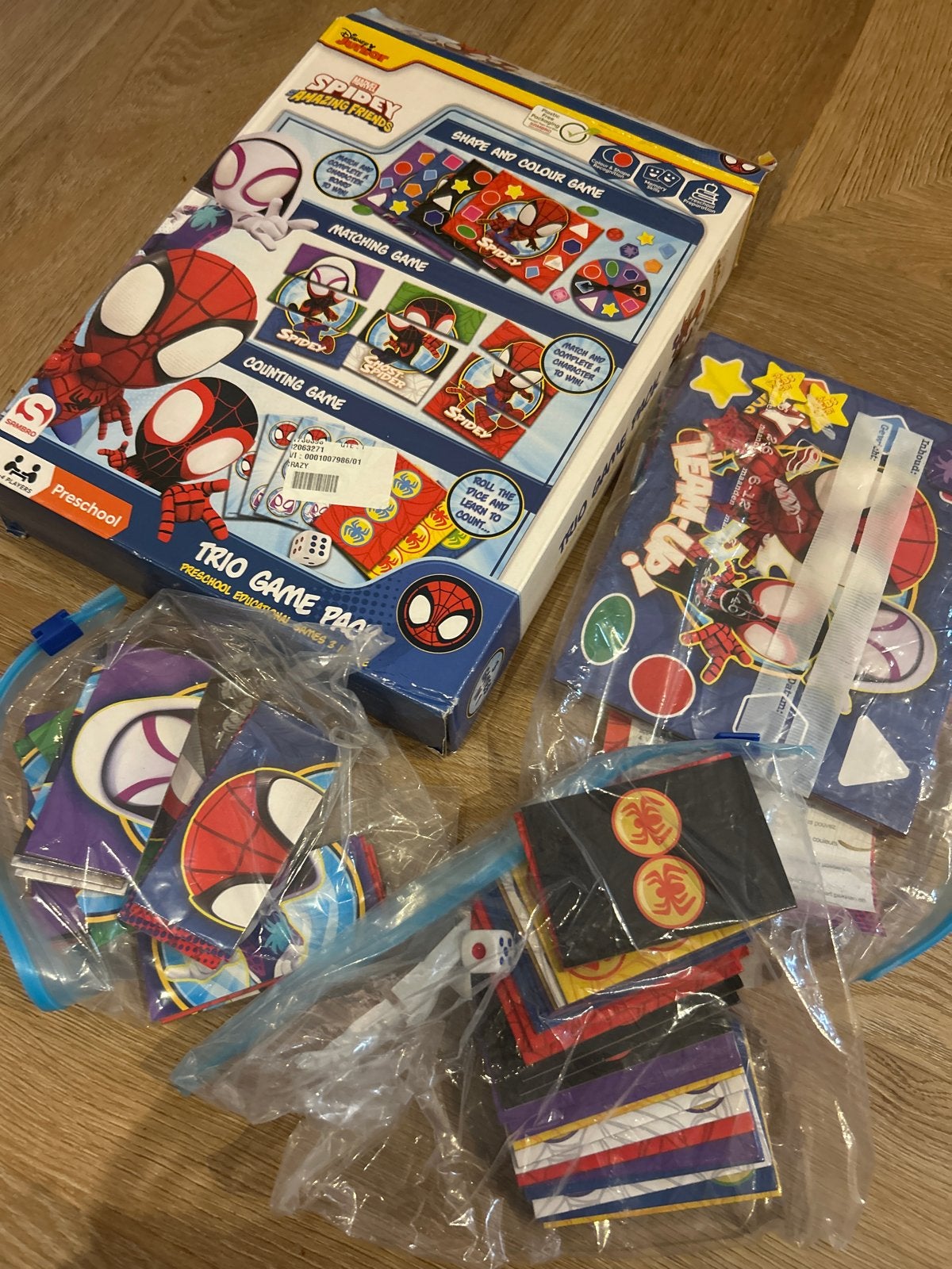 Spidey en zijn geweldige vrienden Trio Game Pack, Kinderen en Baby's, Ophalen of Verzenden, Gebruikt, Overige typen