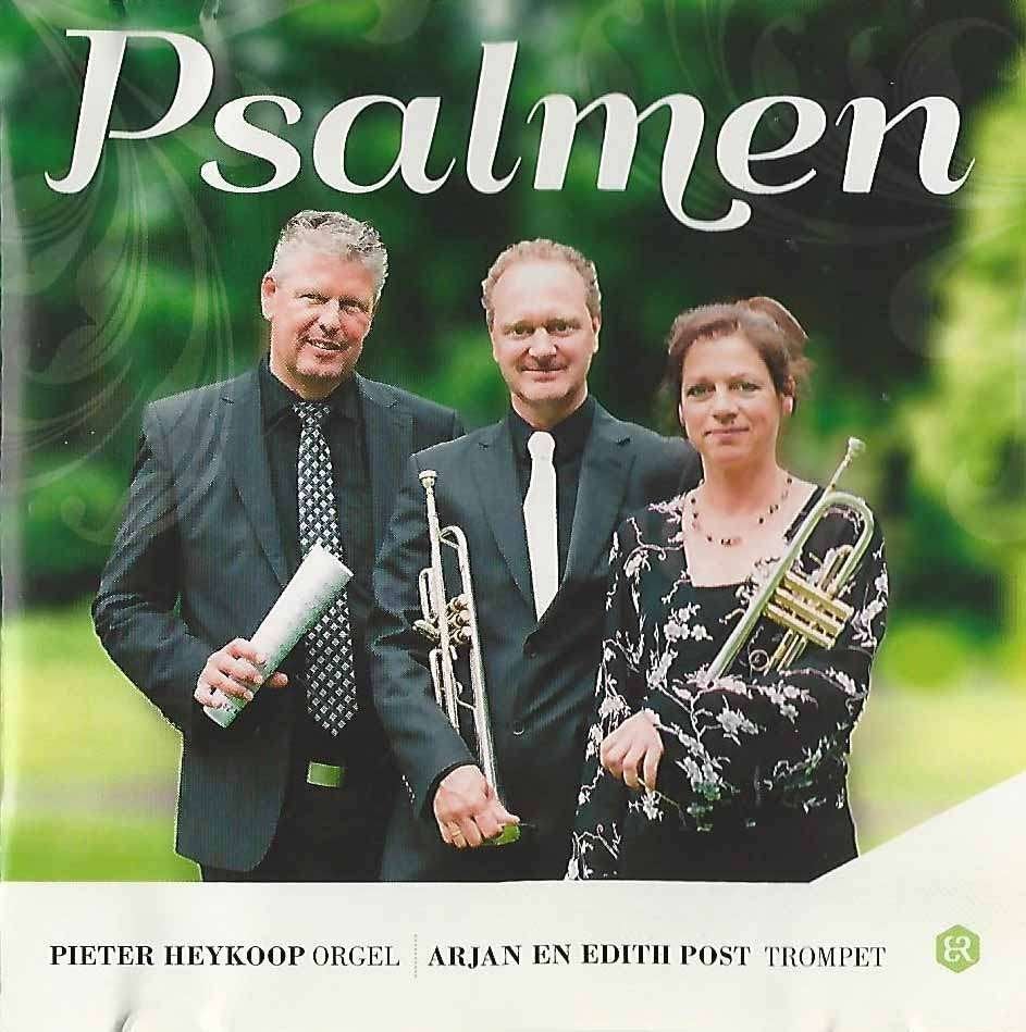 CD: Psalmen - Pieter Heykoop en Arjan en Edith Post (trompet, Ophalen of Verzenden, Zo goed als nieuw, Instrumentaal, Trompet