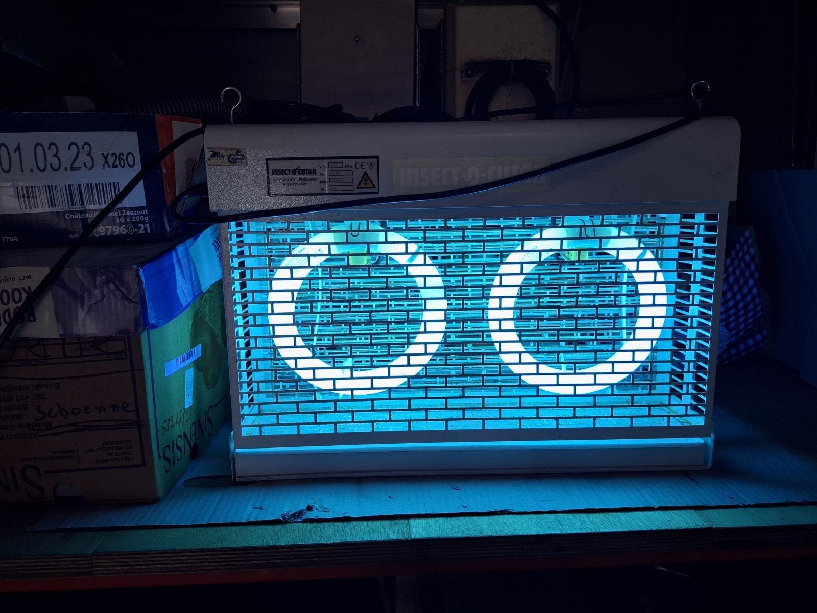 Insectenlamp, Ophalen, Gebruikt, Ongediertebestrijding