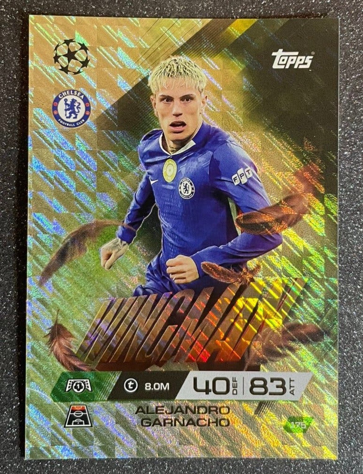 Topps MA EXTRA 25/26    WINGMAN    GARNACHO    CHELSEA FC, Verzenden, Zo goed als nieuw, Plaatje