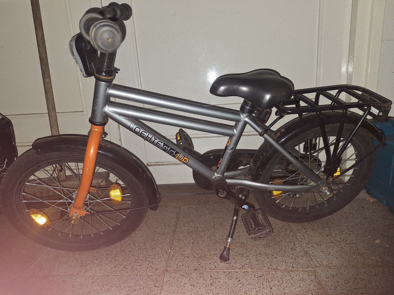 loekie fiets, Ophalen, Terugtraprem, Staal, Loekie pickup