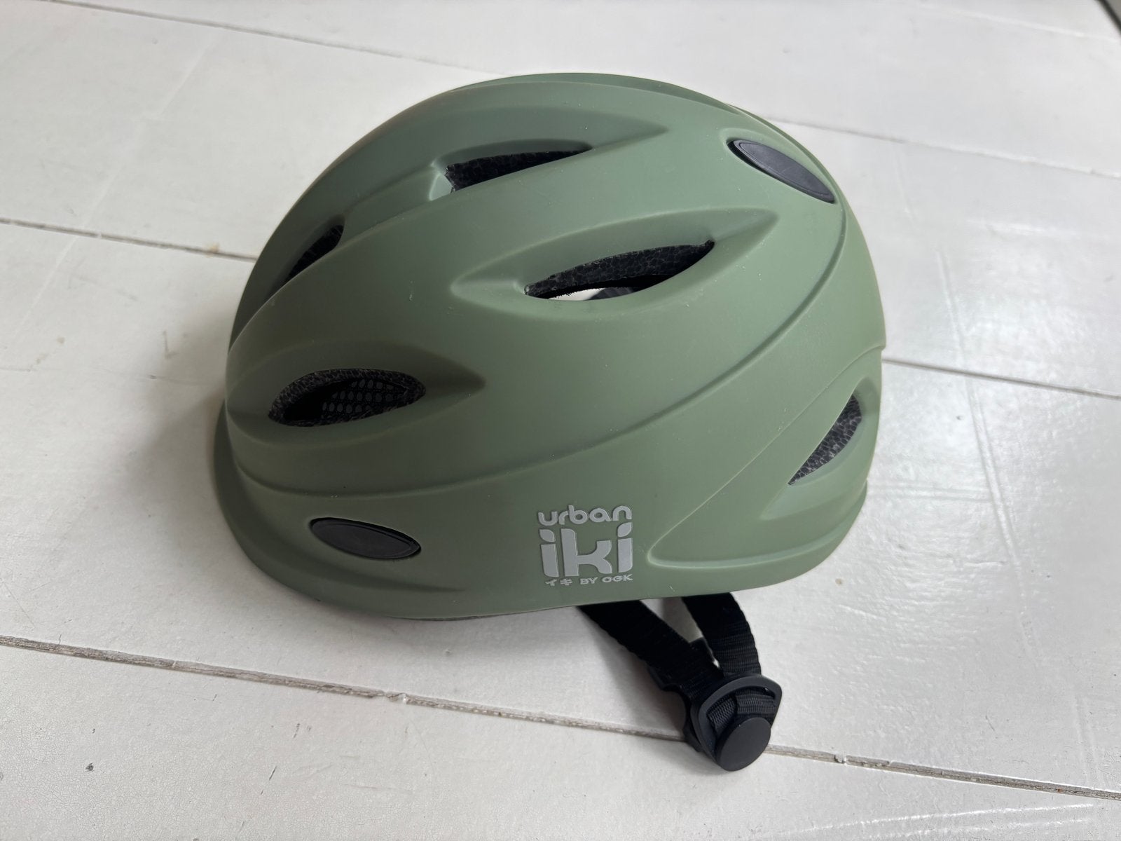 Urban Iki fietshelm maat XS - Groen, Fietsen en Brommers, Fietsaccessoires | Fietshelmen, Ophalen, Gebruikt, XS, Jongen of Meisje