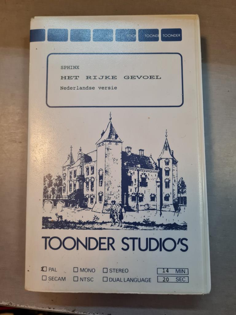 Sphinx het rijke gevoel Nederlandse versie Toonder Studio's, Overige materialen, Nederland, Info@toonder.nl, Ophalen
