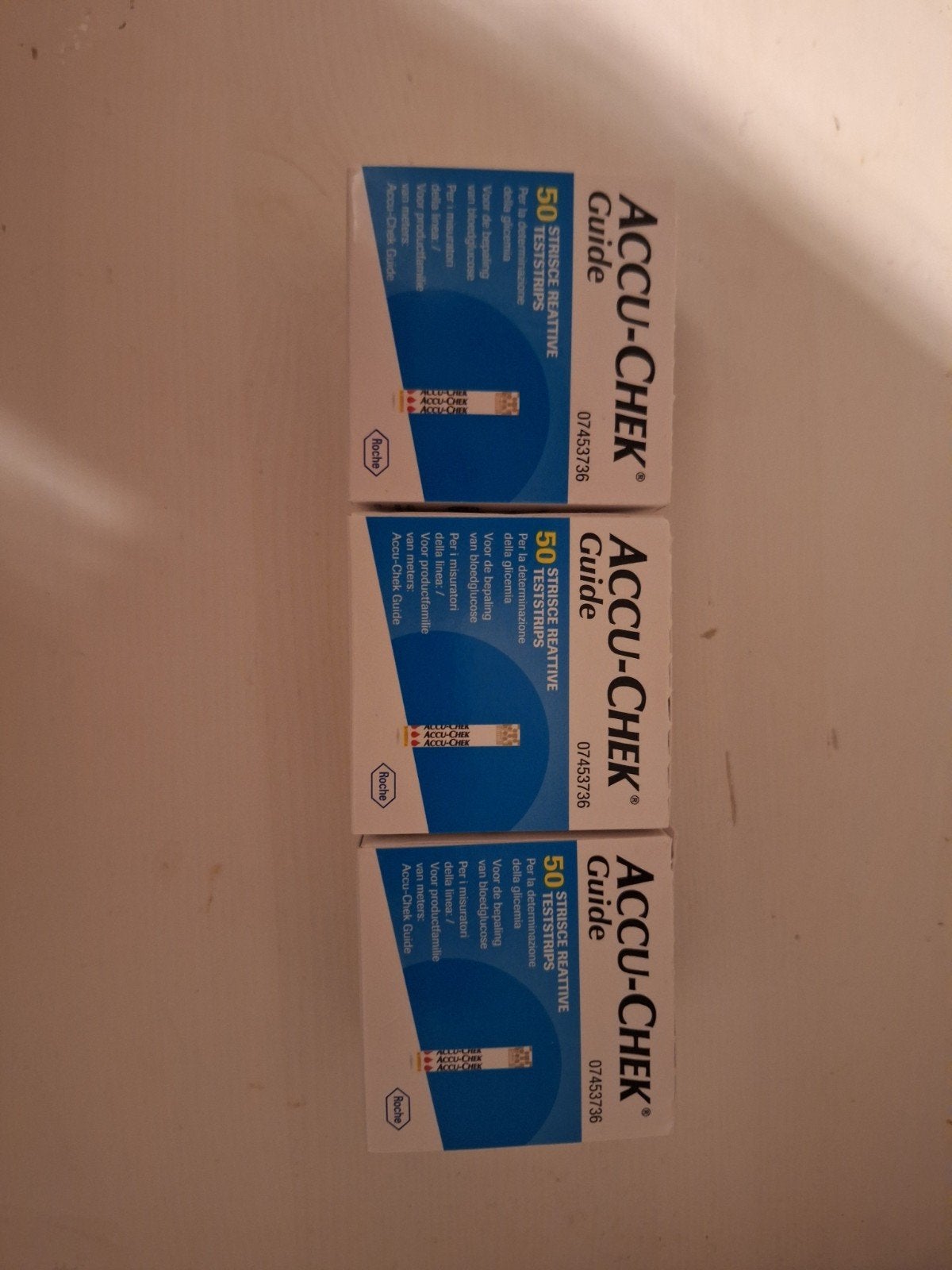 accu-chek guide teststrips, Ophalen, Nieuw
