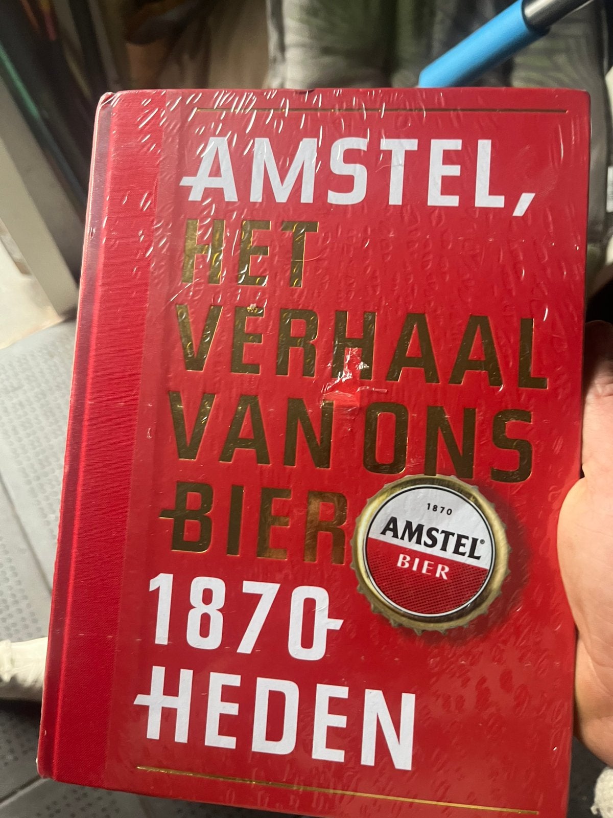 Amstel bier boek, Ophalen of Verzenden, Nieuw, Overige typen, Amstel