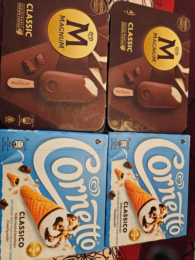 Ijs magnum cornetto, Diversen, Levensmiddelen, Ophalen