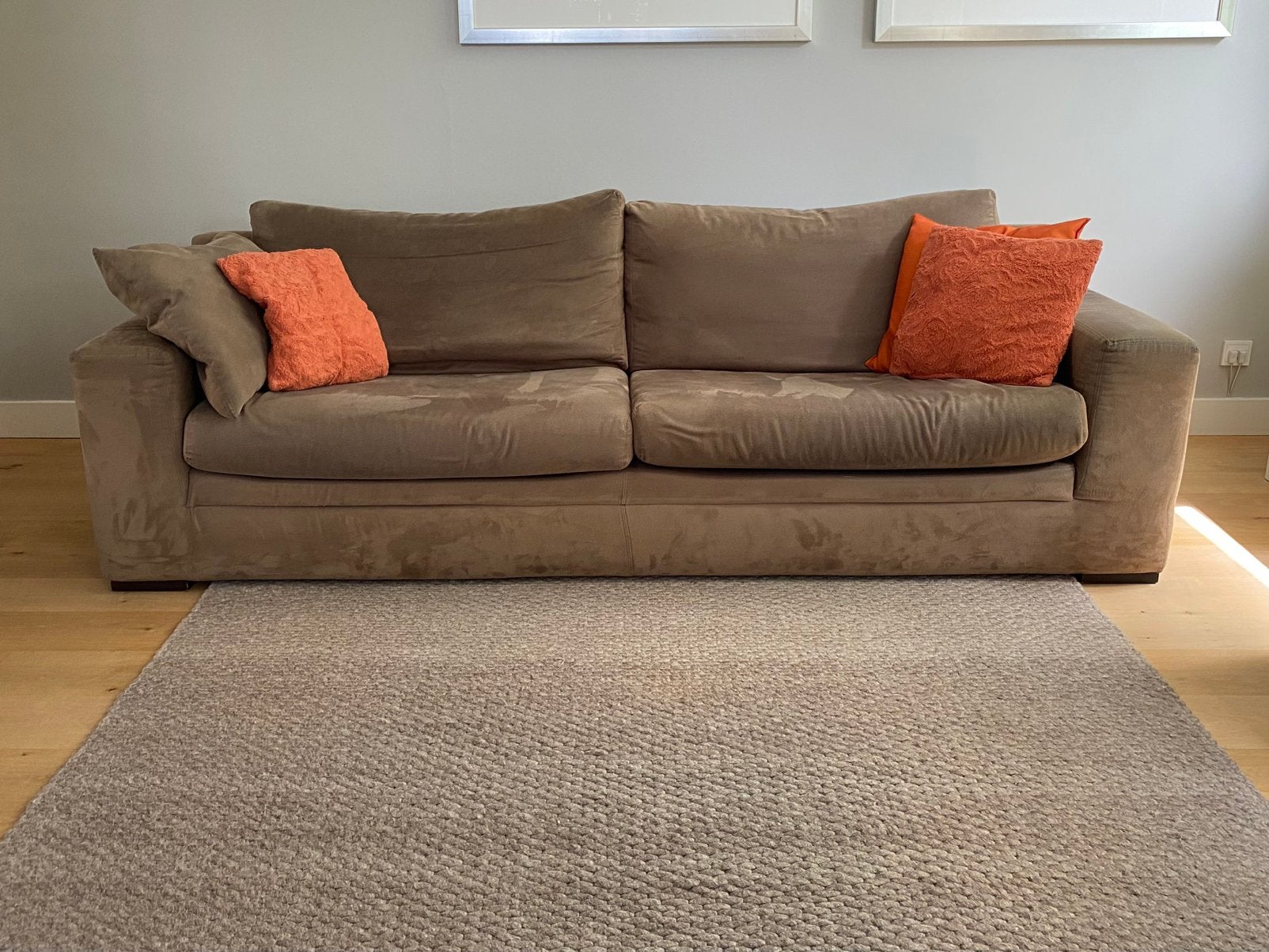 Danca design 3,5 zits bank, loveseat 1,5 zit en hocker, Ophalen, Gebruikt, Design, Driepersoons