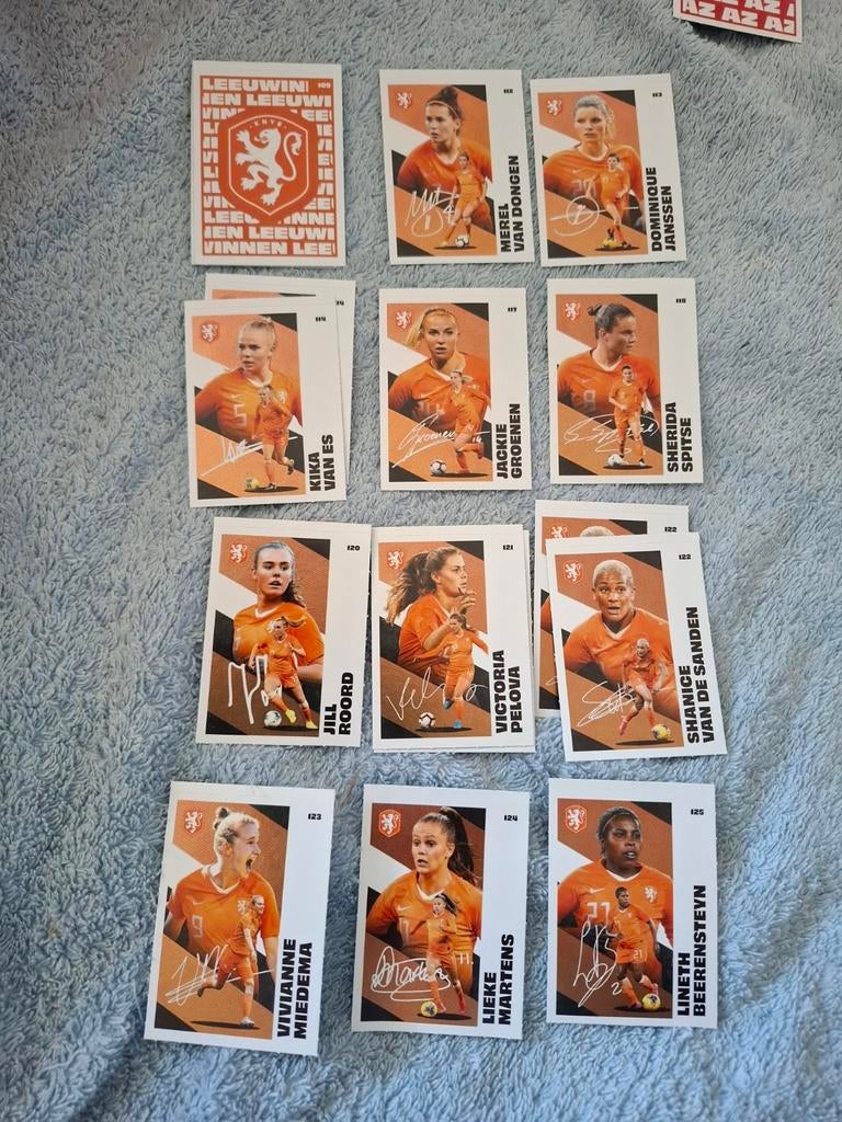12 Oranje dames, Ophalen of Verzenden, Nieuw, Overige binnenlandse clubs, Poster, Plaatje of Sticker
