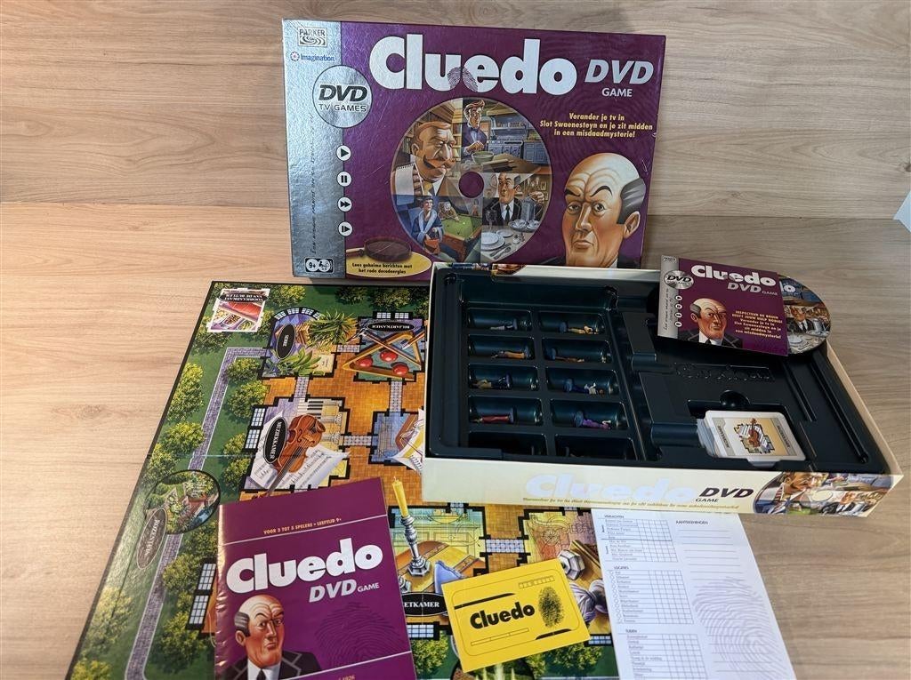 cluedo dvd spel - s6897