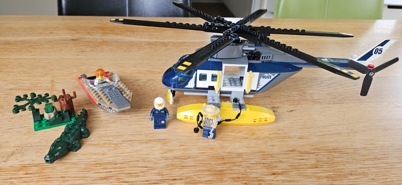 Lego city set 60067 Helicopter achtervolging, Inclusief instructies, Lego, Ophalen of Verzenden, Complete set
