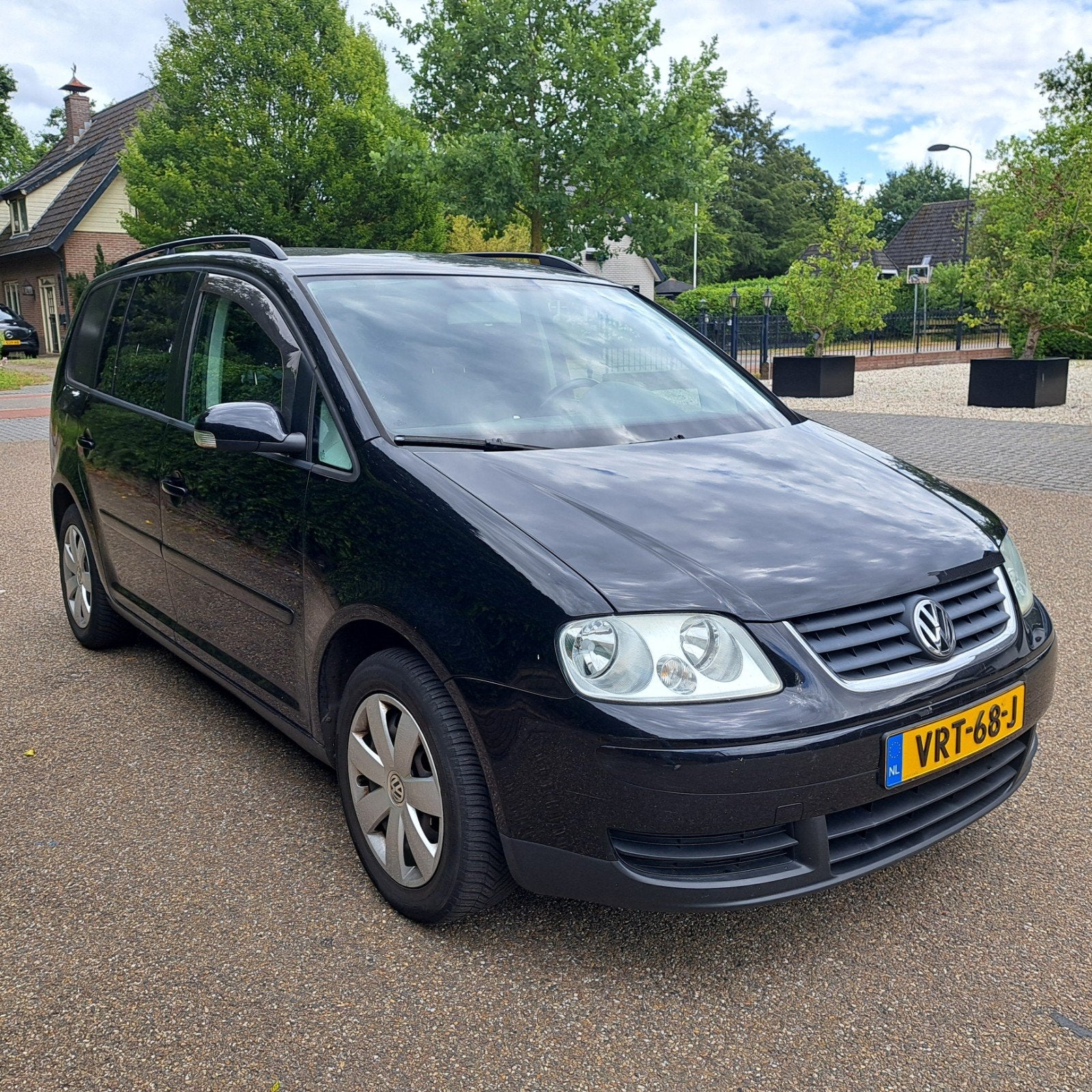 Volkswagen 2006 Zwart, Auto's, Bestelauto's, Particulier, Airconditioning, Trekhaak, Volkswagen, Benzine, C, Origineel Nederlands