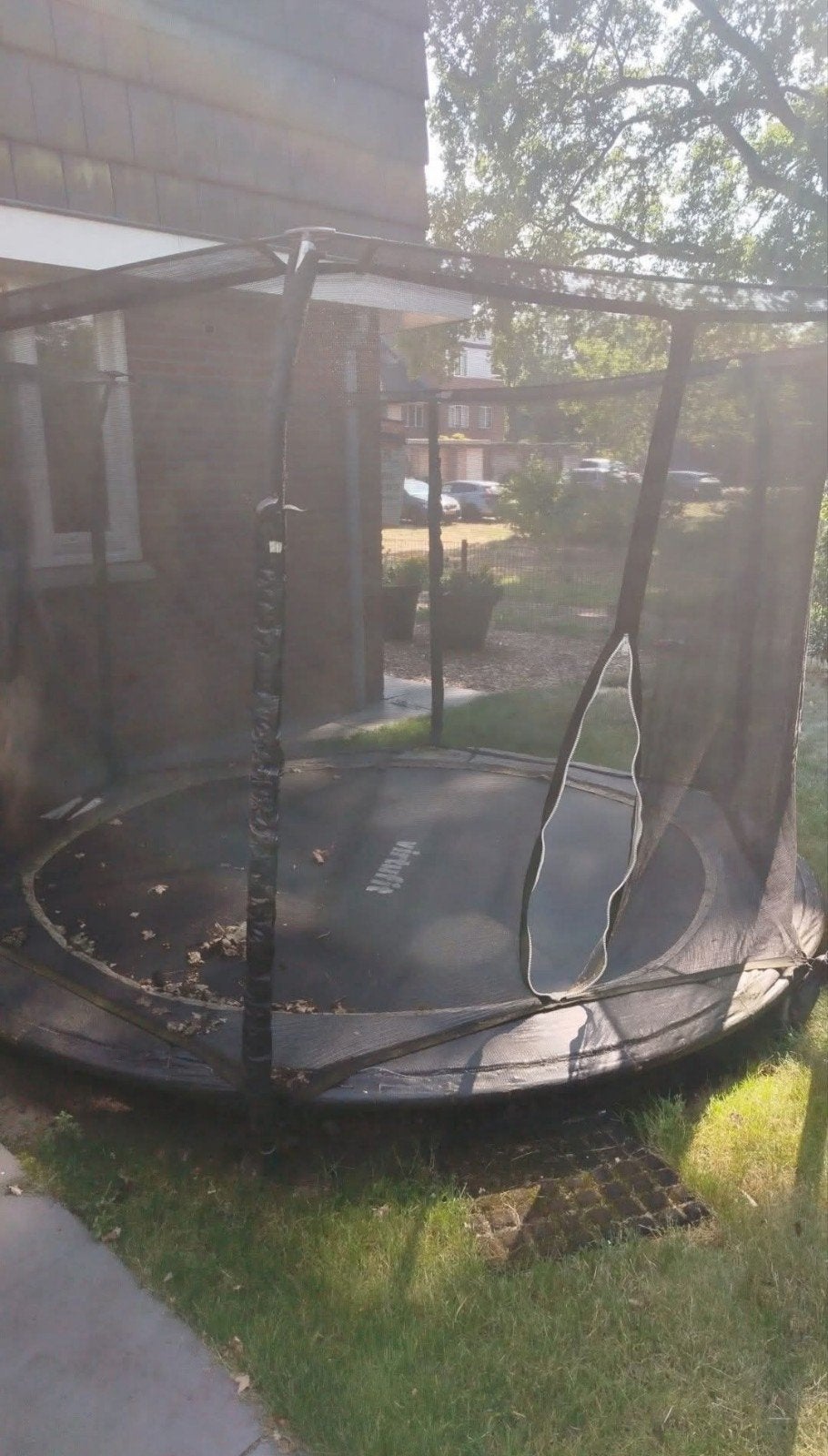 Gebruikte VirtuFit Trampoline met Veiligheidsnet, Ophalen of Verzenden, Gebruikt