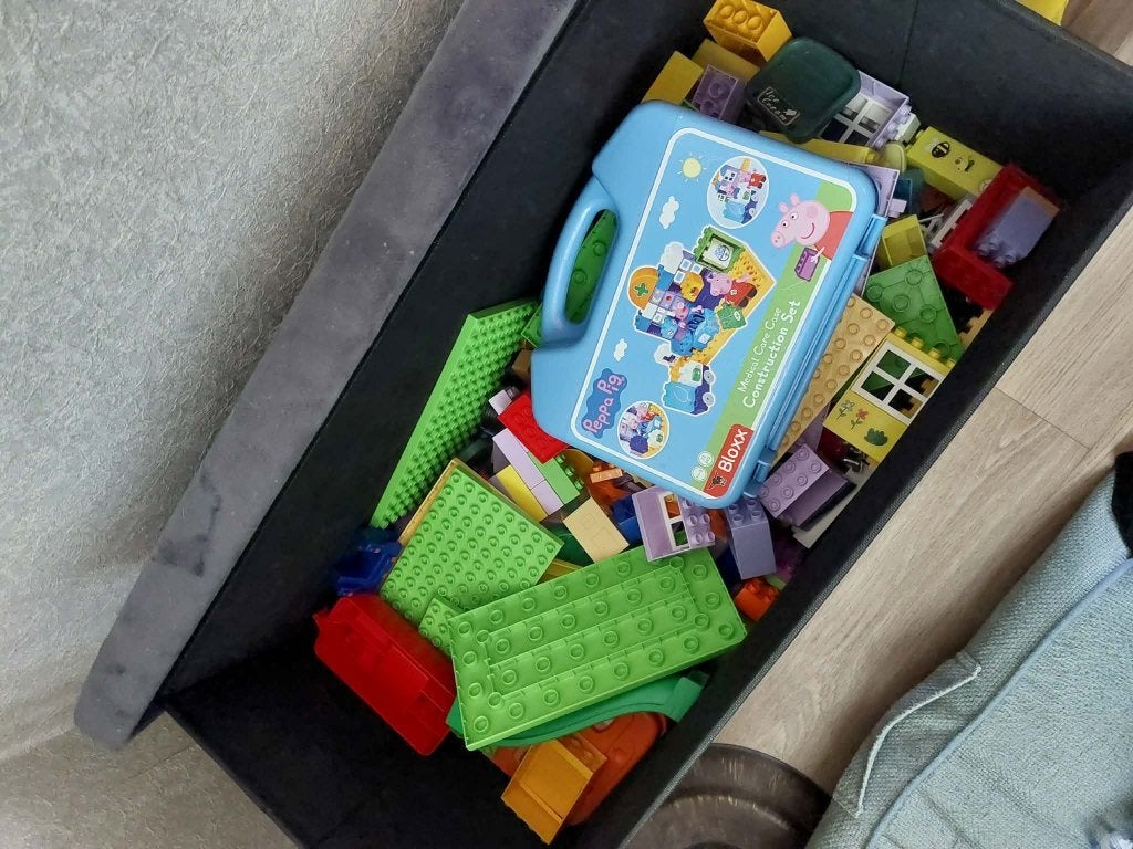 Peppa Pig bouwblokken van het merk Bloxx, Ophalen, Zo goed als nieuw, Overige merken