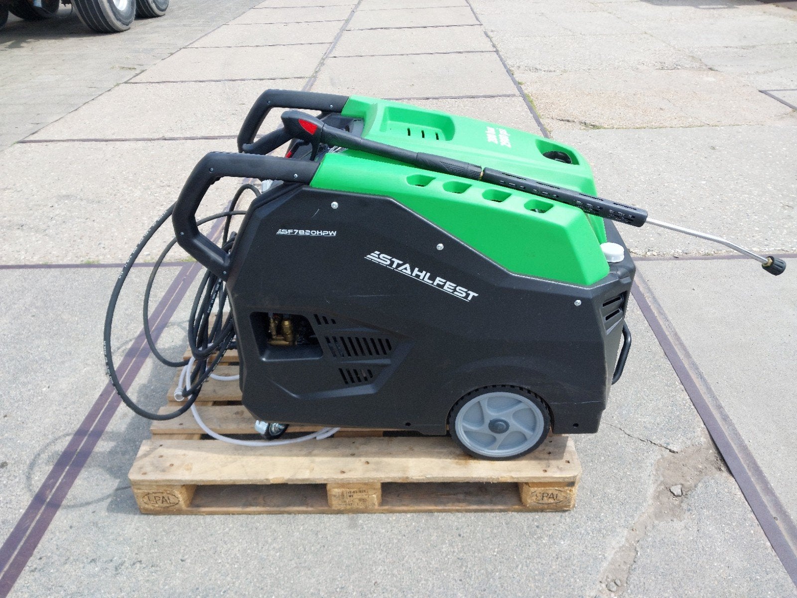 Nieuwe Stahlfest hogedrukreiniger reiniger, Ophalen, Nieuw, Met regelbare waterdruk, Stahlfest