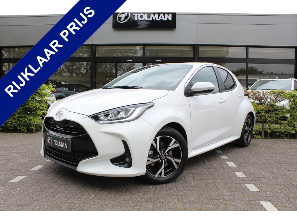Toyota Yaris 1.5 Hybrid 115 Dynamic Plus | Rijklaar | Stoel-, 12 maanden, Zwart, Wit, Hybride Elektrisch/Benzine