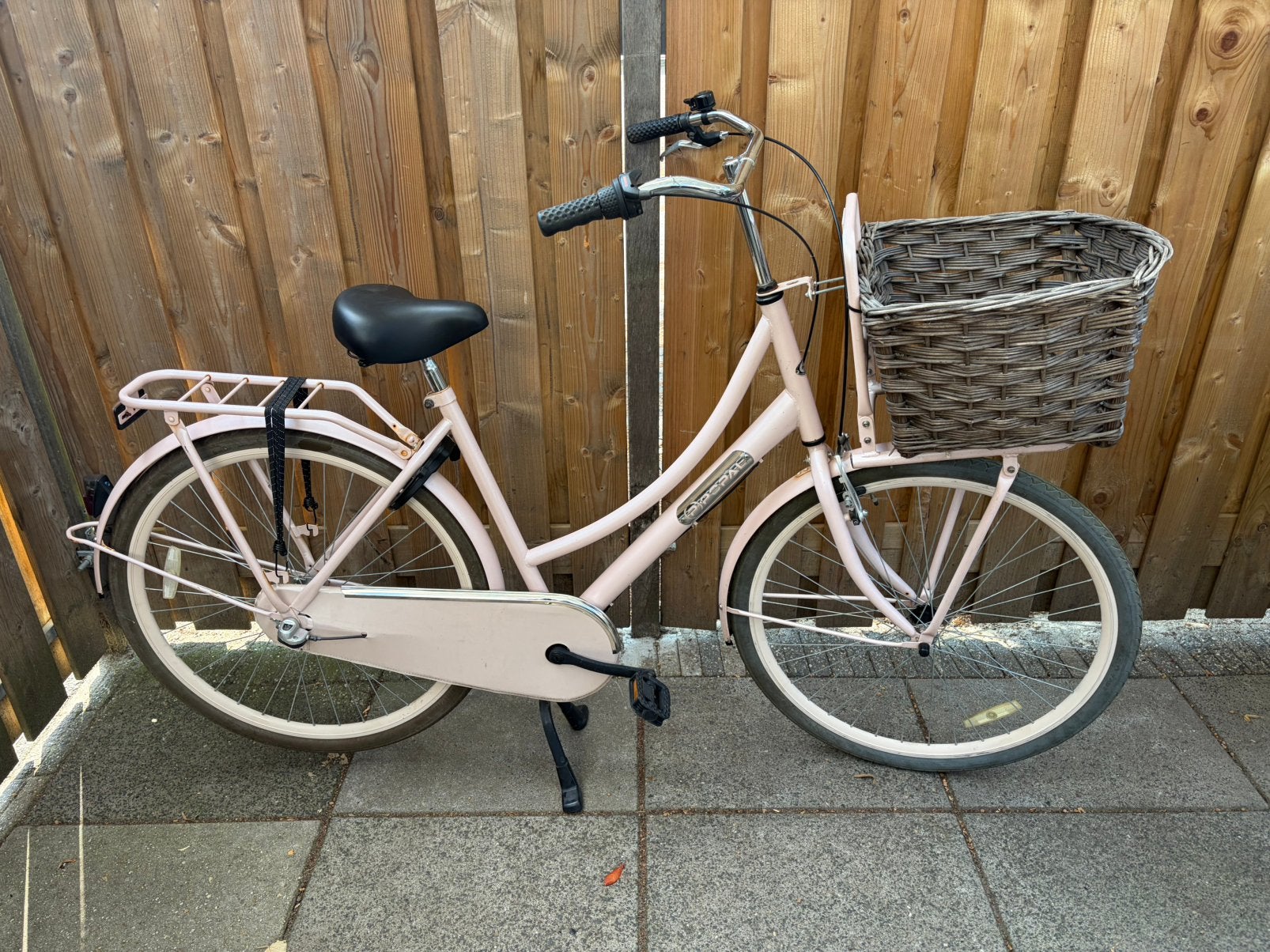 Omafiets popal framemaat 53 cm 28 inch 3 versnellingen, Fietsen en Brommers, Ophalen, Velgrem, Handrem, 53 tot 56 cm