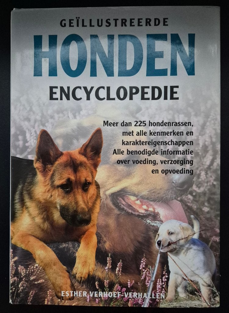 Geïllustreerde Honden Encyclopedie - Ester Verhoef-Verhallen, Verzenden, Zo goed als nieuw, Honden, Ester Verhoef-Verhallen