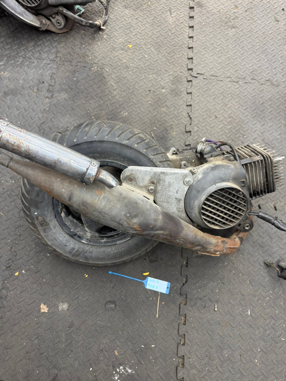 Piaggio typhoon 125 motorblok, Ophalen of Verzenden, Zo goed als nieuw, Blok