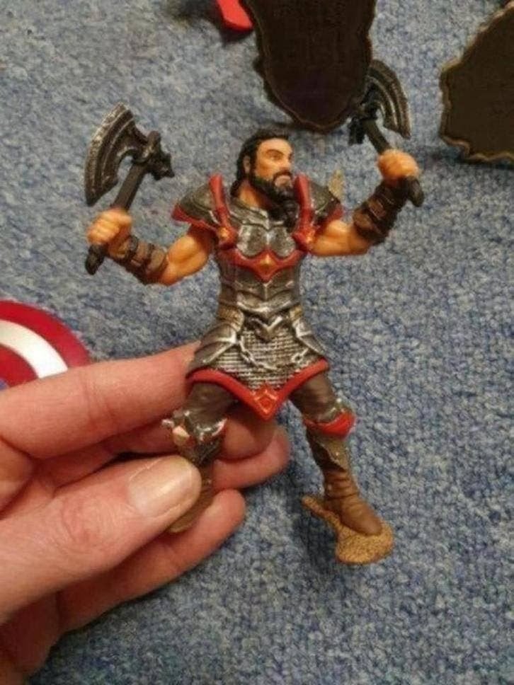 Viking Poppetje, Actiefiguur of Pop, Info@fotomeinema.nl, Ophalen of Verzenden, Zo goed als nieuw