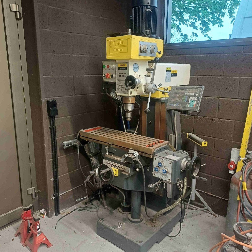 Epple freesmachine., Ophalen, Zo goed als nieuw, Elektrisch, Overige soorten